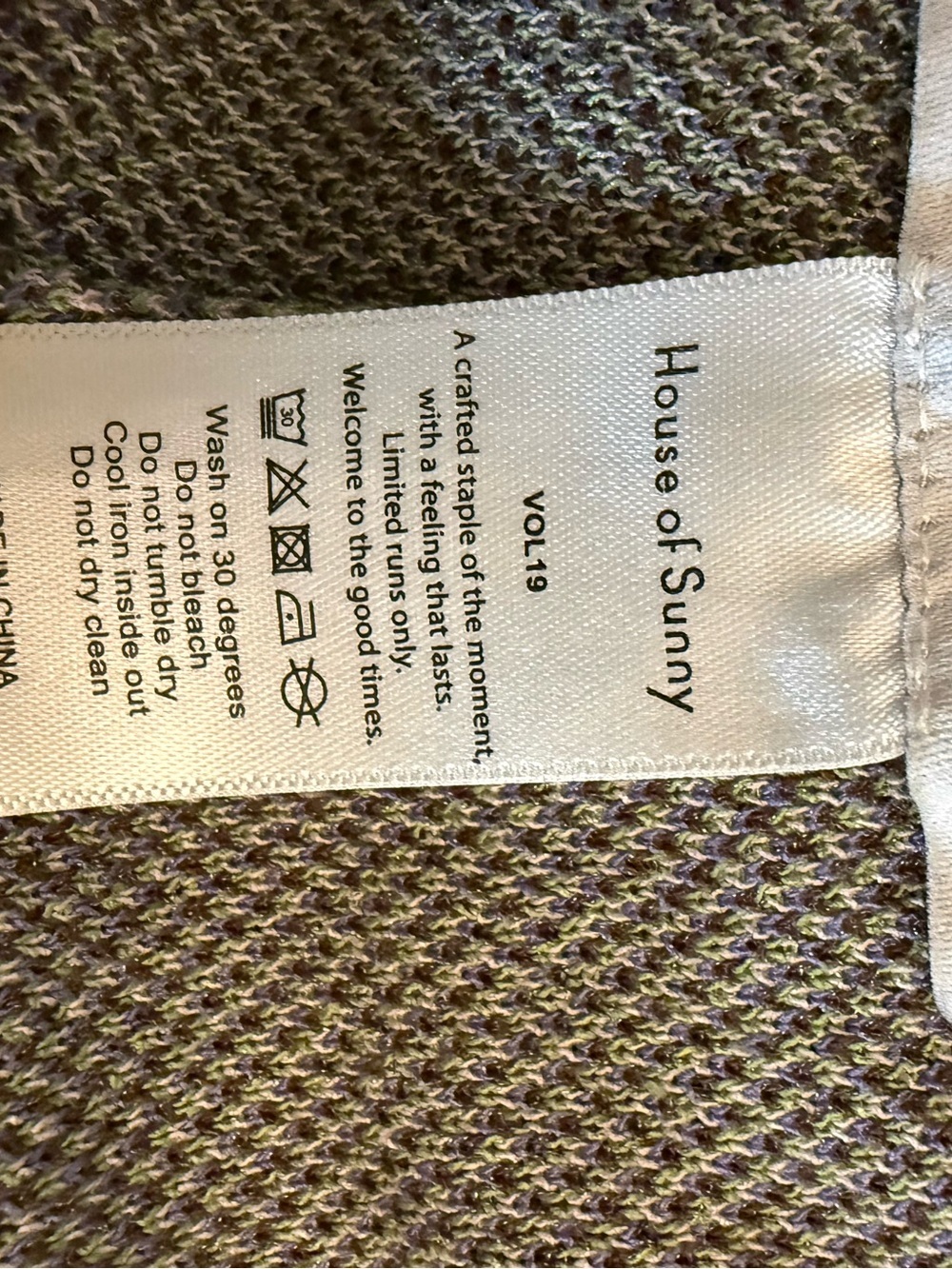 House of Sunny She's Electric Pants Multi Color Festival Concert Pants Size 10 - Picture 6 of 7